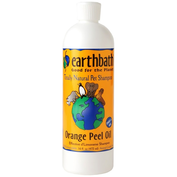 [해외] Earthbath Natural Pet Shampoo - Orange Peel Oil (16 oz)